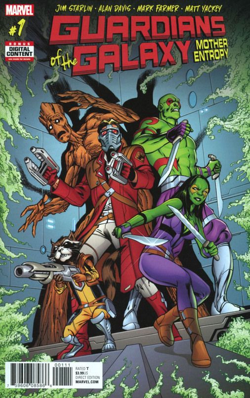 Guardians Of The Galaxy: Mother Entropy #1 Comic