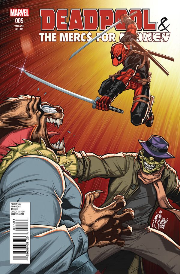 Deadpool & the Mercs  for Money #5 (Lim Variant)