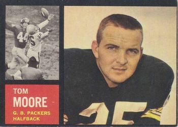 Tom Moore 1962 Topps #65 Sports Card