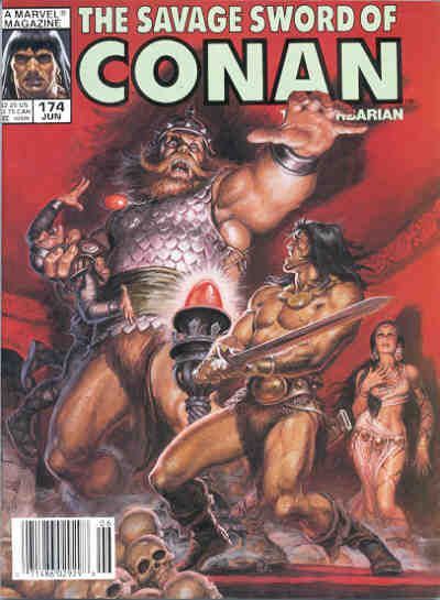 The Savage Sword of Conan #174 Comic