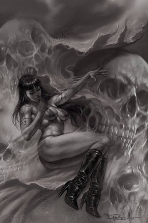 Vampirella #14 (50 Copy Parrillo Virgin B&w)
