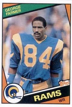 George Farmer 1984 Topps #282 Sports Card