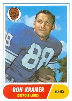 Ron Kramer 1968 Topps #51 Sports Card