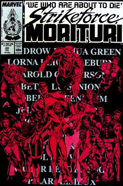 Strikeforce Morituri #20 Comic