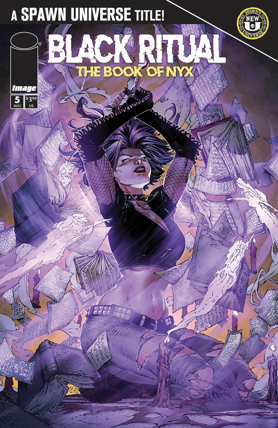 Black Ritual: The Book of Nyx #5 (Cvr B Brett Booth Variant) Comic