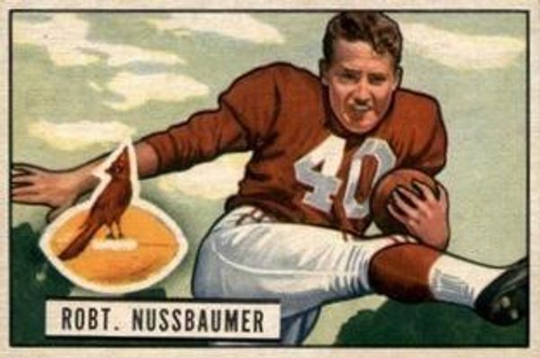 Robert Nussbaumer 1951 Bowman #66
