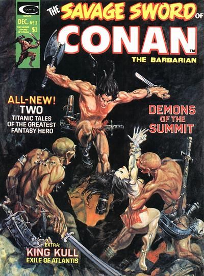 The Savage Sword of Conan #3 Comic