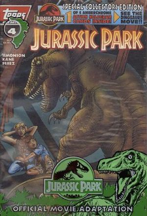 Topps Jurassic Park Amberchrome Edition #1 1 of 4 deals VERY RARE