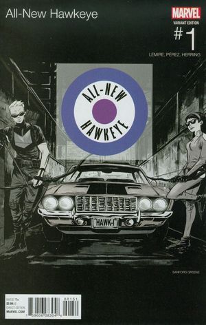All New Hawkeye #1 (Greene Hip Hop Variant)