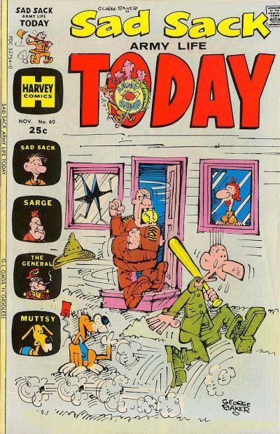Sad Sack Army Life Today #60 Comic
