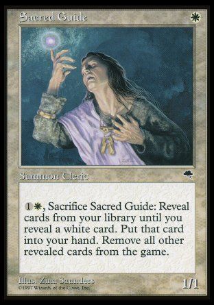 Sacred Guide (Tempest) Trading Card