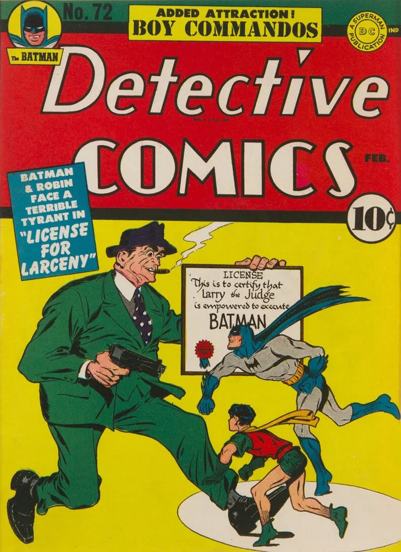 Detective Comics #72 Comic