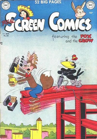 Real Screen Comics #28 Comic