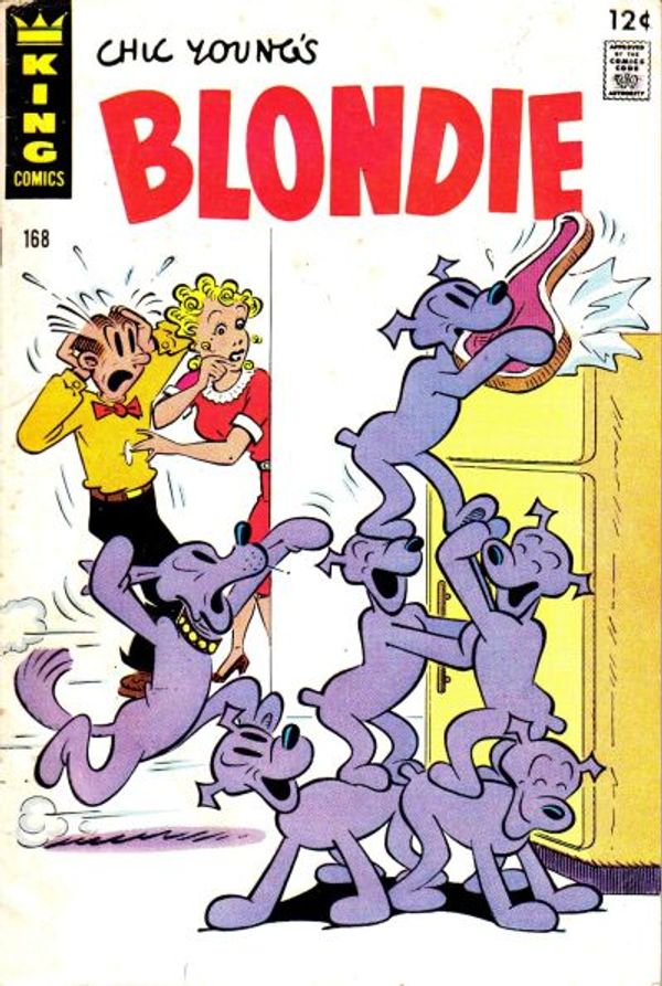 Blondie Comics Monthly #168