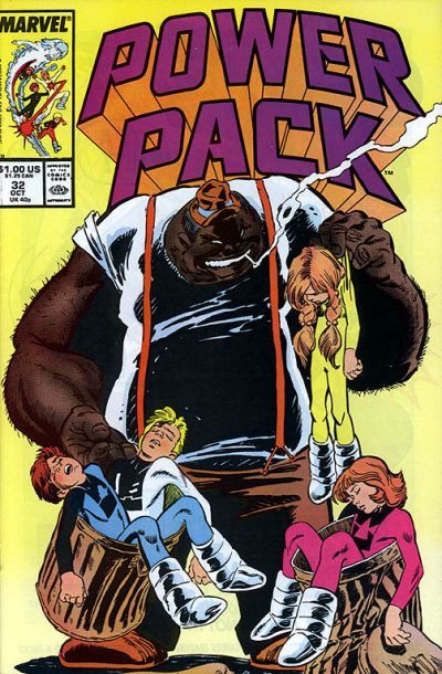 Power Pack #32 Comic