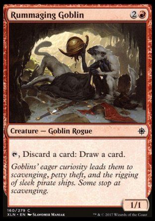 Rummaging Goblin (Ixalan) Trading Card