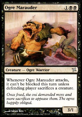 Ogre Marauder (Betrayers of Kamigawa) Trading Card