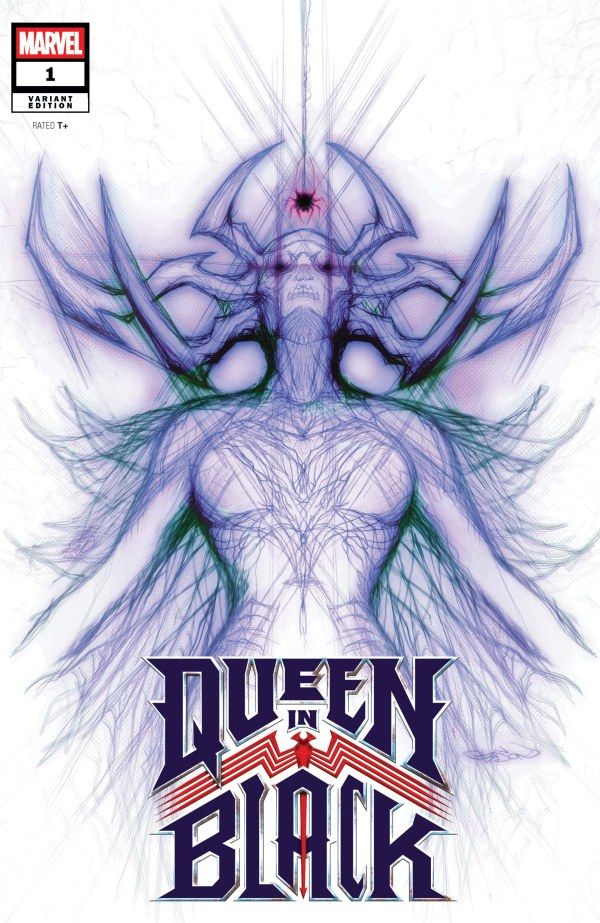 Queen in Black #1 (Patrick Gleason Hela White Web-head Variant) Comic