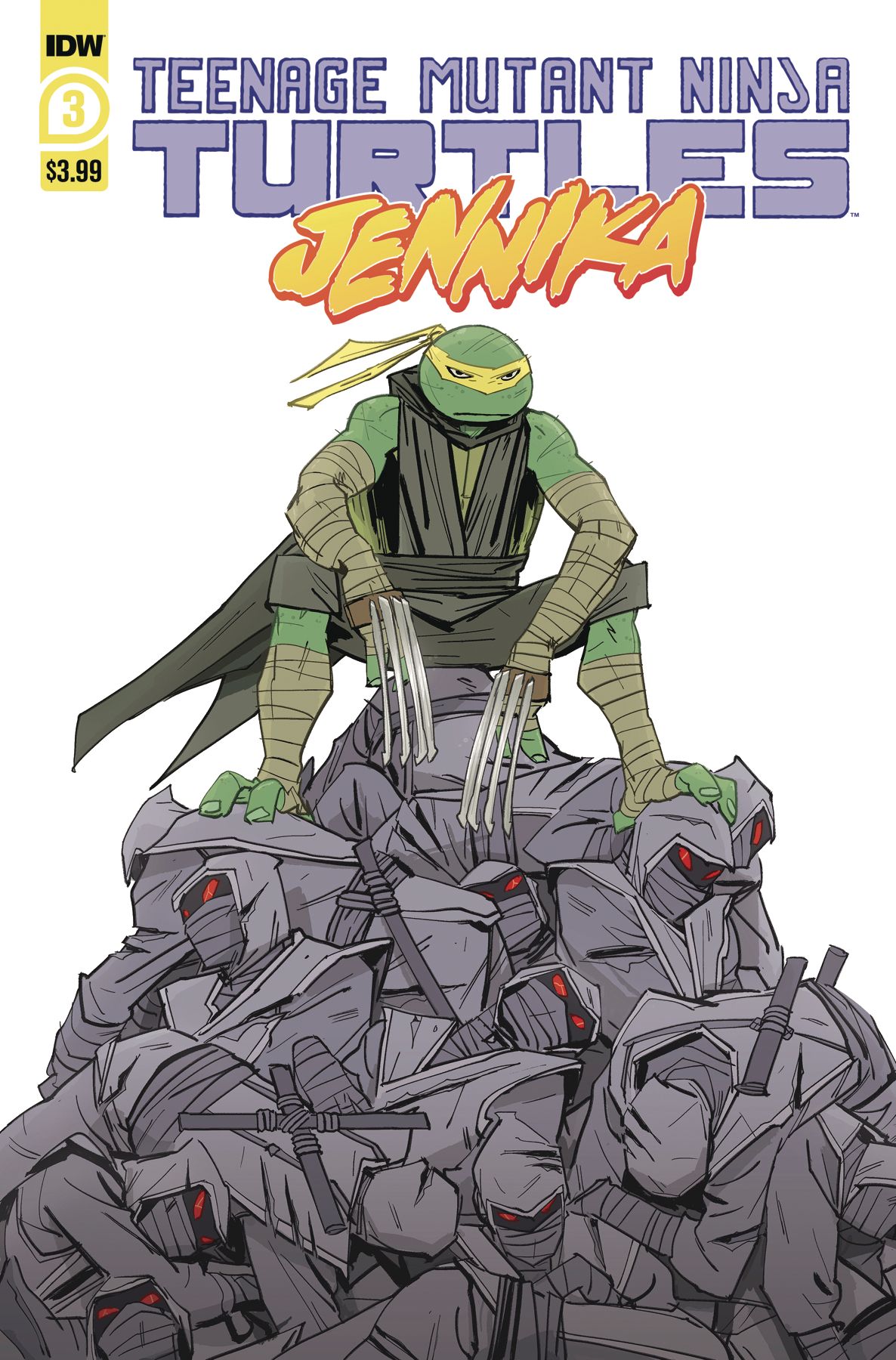 TMNT: Jennika #3 Comic
