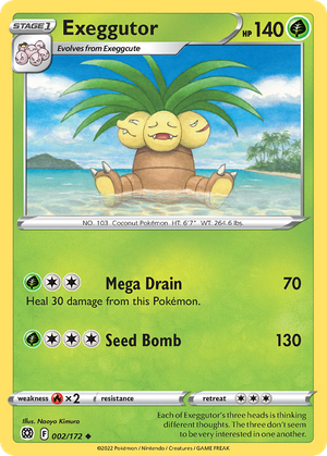 Exeggutor (2/172) - Brilliant Stars