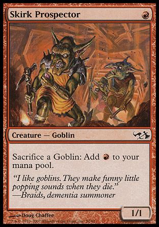 Skirk Prospector (Elves vs. Goblins) Trading Card