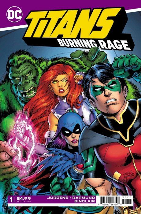 Titans: Burning Rage #1 Comic
