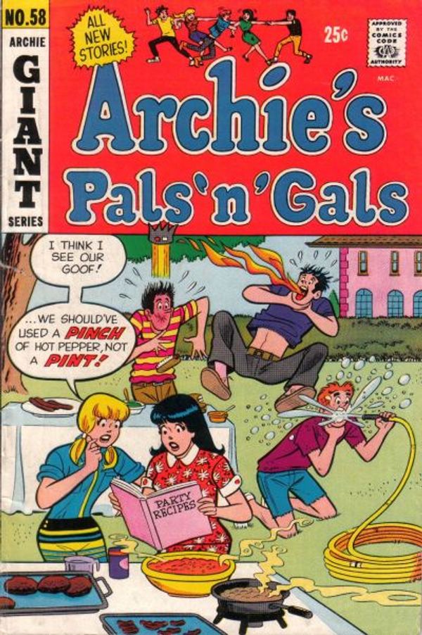 Archie's Pals 'N' Gals #58