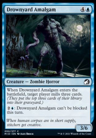 Drownyard Amalgam (Innistrad: Midnight Hunt) Trading Card