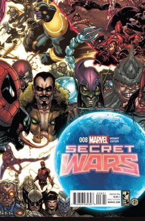 Secret Wars #8 (Bianchi Connecting Variant)