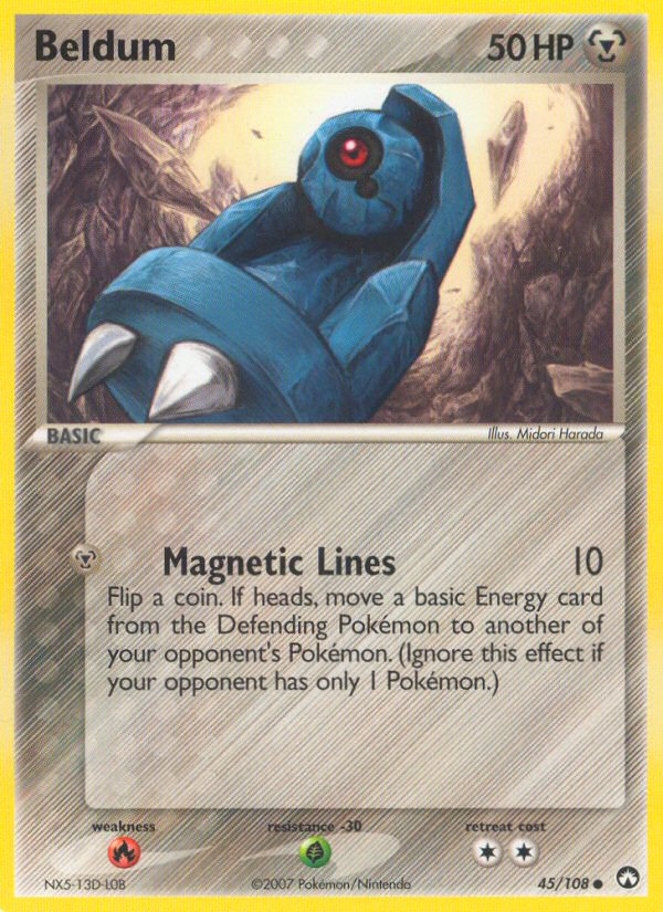 Beldum (45/108) - Power Keepers Pokémon Card