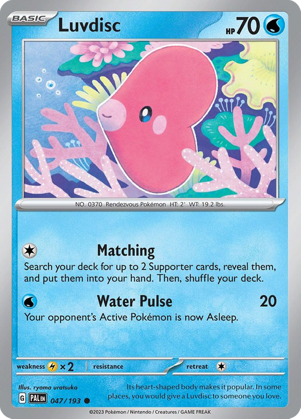 Luvdisc (47/193) - Paldea Evolved