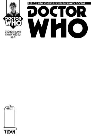 Doctor Who 8th #1 (Blank Sketch Variant)