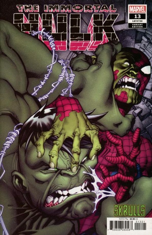 Immortal Hulk #13 (Stevens Skrulls Variant)