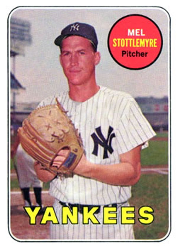 Mel Stottlemyre 1969 Topps #470