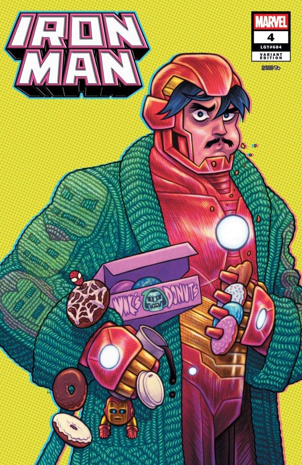 Iron Man #4 (Dan Hipp Variant) Comic