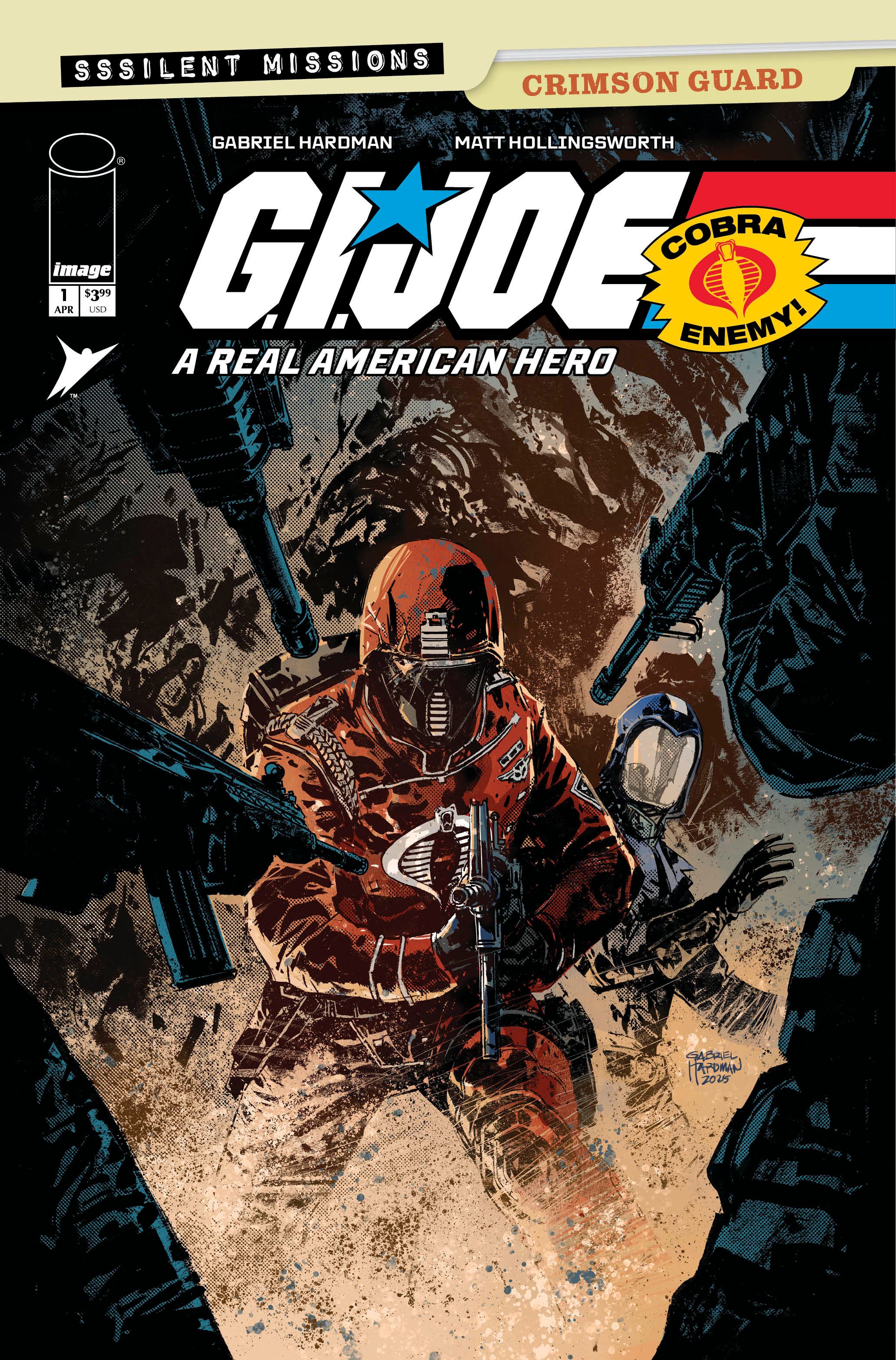 G.I. Joe: A Real American Hero – Sssilent Missions: Crimson Guard #1 Comic