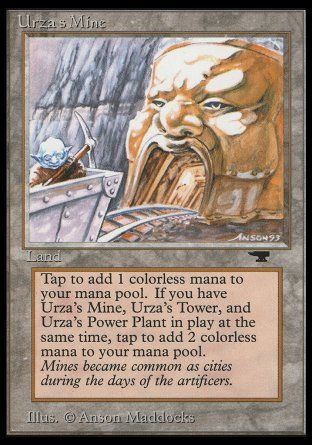 Urza's Mine (Mouth) (Antiquities) Trading Card