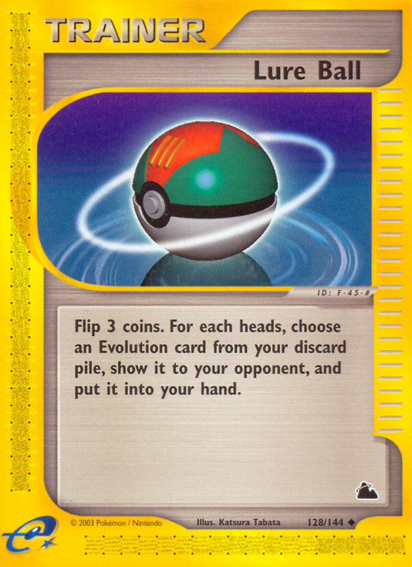 Lure Ball (128/144) - Skyridge Pokémon Card