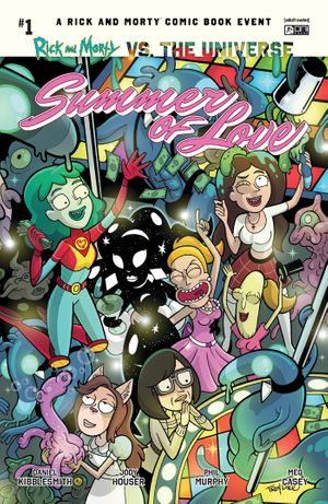 Rick And Morty Vs The Universe Summer Of Love #1 (Cvr E Inc 1:50 Troy Little Prime Variant)