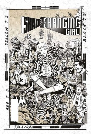 Shade, The Changing Girl #3 (Variant Cover)
