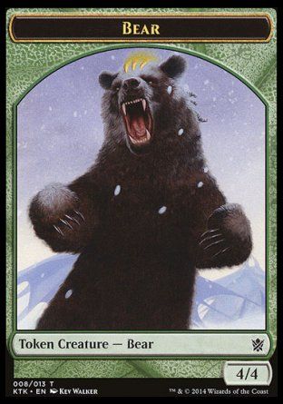 Bear (Khans of Tarkir) Trading Card