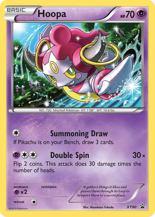 Hoopa (XY90) - XY Black Star Promos