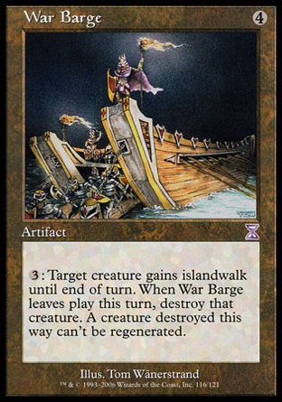 War Barge (Time Spiral) Trading Card