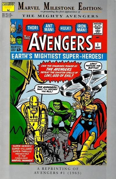 Marvel Milestone Edition #Avengers (1) Comic