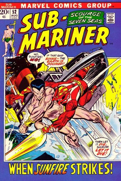 Sub-Mariner #52 Comic