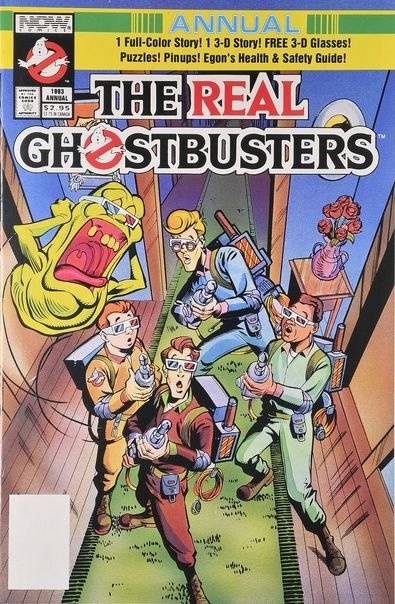 Real Ghostbusters 3-D Annual #1 Comic