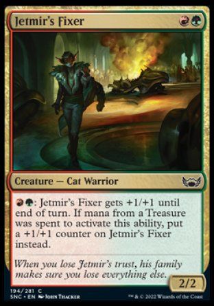 Jetmir's Fixer (Streets of New Capenna) Trading Card