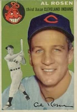 Al Rosen 1954 Topps #15 Sports Card