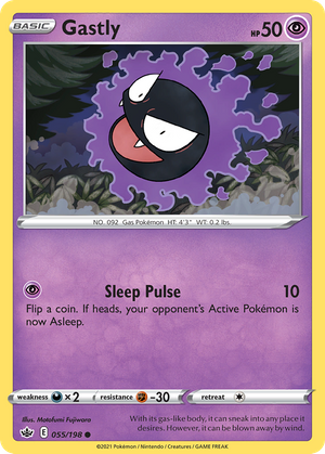 Gastly (55/198) - Chilling Reign