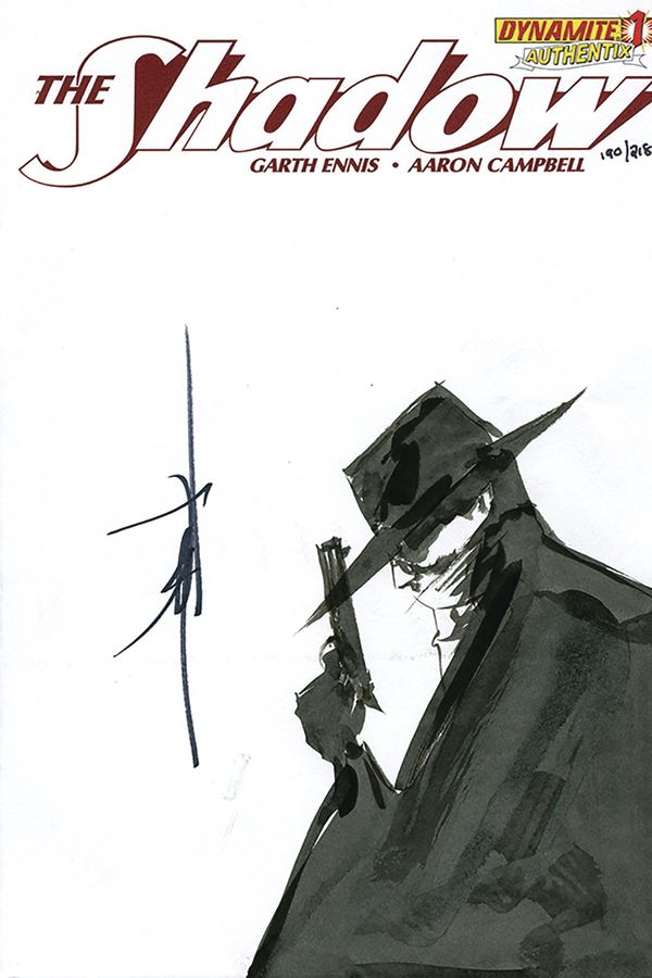 The Shadow #1 (Jae Lee Sketch Cover)